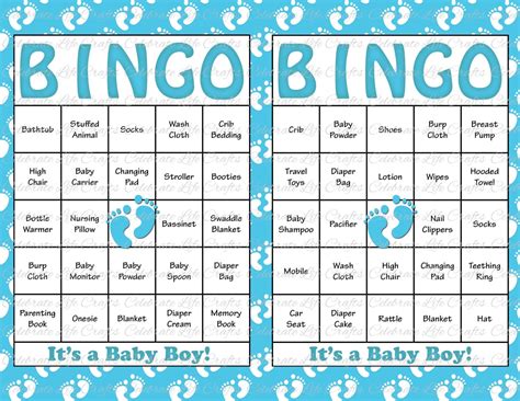 baby shower bingo card generator|Free Printable Baby Shower Bingo Cards (Blank and Prefilled).